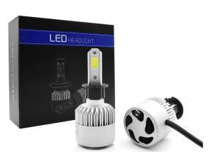 China 360 Degree COB LED Headlight Bulbs 72 Watt 8000LM S2 H3 LED Headlight Kits factory