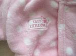 coral fleece infants gown,baby girl bathrobe