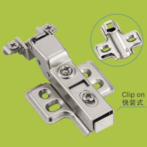 China price list aluminum frame self closing hinge half-overlay factory