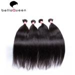 No Shedding Natural Black Silky Straight In European Virgin Human Hair For