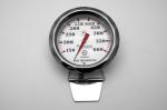 Waterproof Oven Temp Thermometer Silver With Stainless Steel Clamp Stand