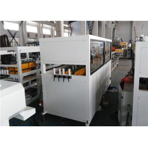 Pressure PVC Pipe Extrusion Line Adjustable Cutting Speed Max 63mm Cutting Pipe