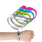 Mobile Phone Cable USB cable flat cable bracelet magnetic data line for