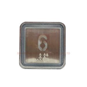 China Old Fashioned Elevator Push Button Switch With Size 47x39.5x23.5mm on sale