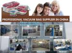 garment canvas tote with vacuum bag, Vacuum hang compressed bags for Down jacket