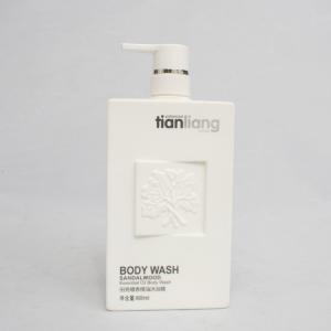 China PE Shampoo Bottle-66 with pump factory