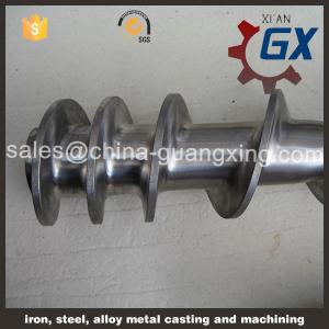 China plastic extruder mixing single screw and barrel factory