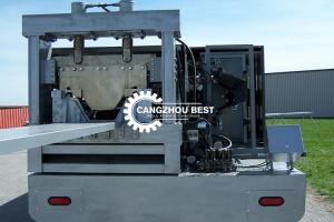 China Electric Cutting 17 Stations 17.7kw K Span Machine For Roof factory
