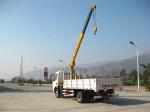 140hp Straight Boom Mobile Truck Crane with 5m Max. Lifting Height Mini Crane