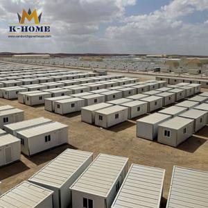 China Prefab Temporary Refugee Camps One Bedroom Portable Container Homes factory