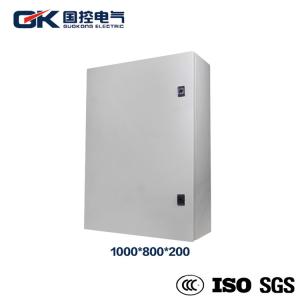 China Indoor Painted carbon steel RAL 7035 light gray solar module distribution box factory