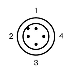NBB4-12GM30-E2-V1 Inductive Sensor 12mm, IP67, M8 Connector, DC 10-30V | Pepperl
