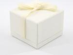 White Gift Jewelry Paper Box with Lid High Density Storage Boxes Cardboard With