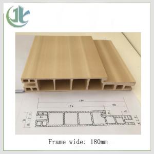 China Wood Composite Retardant WPC Door Frame Fire Rated Bathroom Use factory