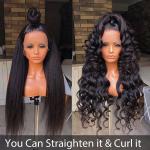 Easy Maintenance Human Hair Extensions - Luscious 130%/ Density Weaves Lace