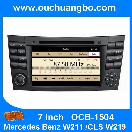 Ouchuangbo Auto Radio DVD System for Mercedes Benz W211 /CLS W219 GPS Navigation