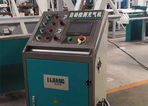 China Argon Gas Filling Machine Heat Insulation For Double Glazing Making factory