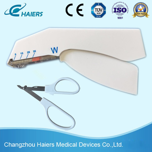China Disposable surgical skin stapler & reusable remover manufacture factory