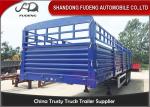 Cargo side wall semi truck trailer with 1200 mm fence for sale