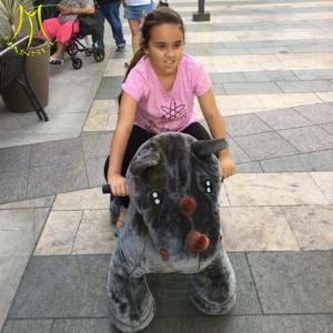 China Hansel amusement park games walking kids riding stuffed animals factory
