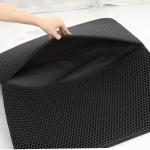 Multi Colors Cat Litter Mat Washable EVA Double Pet Litter Catcher Rug