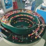 Round size clips printing machine auto pad printer