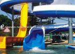 Commercial Water Park Equipment Fiberglass Water Slides for Swimming Pool