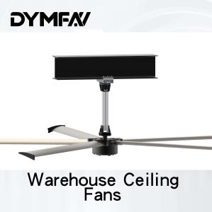 China HVLS Extra Large Residential Ceiling Fans Aluminum Alloy Industrial Ceiling Fan factory