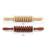 Length 39cm Wooden Massage Roller Stick Effectively Improve Blood Circulation