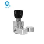 High Pressure 3500psi Double Gauge Regulator SS 316 Stainless Steel Pressure