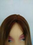 High Quality European Human Hair Jewish Wigs 20 Inches Small Layer Highlight