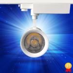 Aluminium Lamp Body 20W Cob focusable 10°/24° Led Track Light Commercial