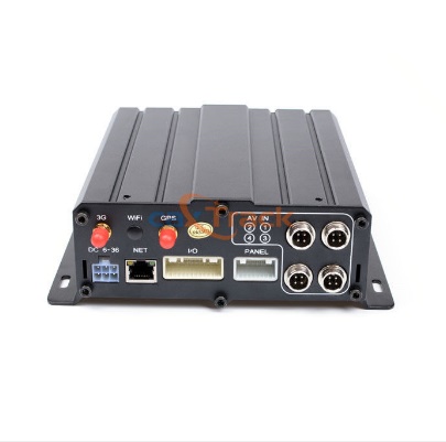 3G WCDMA Network Car HDD Mobile DVR Support SD Card Storage , Real Time Tracking