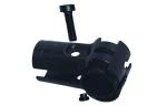 Black ABS Coated Metal Pipe Joints For Storage Rack / Warehouse Rack System