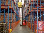 FIFO Type Heavy Duty Drive-In Pallet Rack System For Food Storage