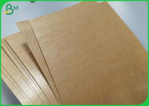 China One Side PE Film Laminated Virgin Brown Kraft Liner Board Sheet 300g 350g factory