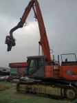 Multicolor Antiwear Vibro Sheet Pile , Durable Sheet Pile Driver For Excavator