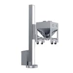 500LB IBC Bin Blender Industrial Bin Homogenizer 3-15 RPM Mixing Speed