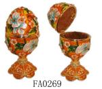 Easter Egg Gift Box Metal Easter Egg Gift Box Pewter Easter Egg Gift Box