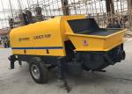 Large Capacity Trailer Concrete Pump Lightweight Stationary Electric Concrete