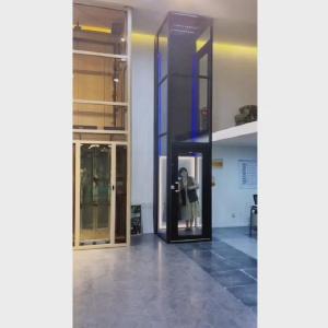 China Office Platform Traction Type Elevators 500-1000 Kg Capacity Gear And Motor Drive System factory