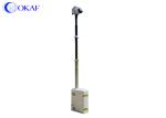 4M Mobile Surveillance Trailers Rail Mount Rapid Deployment Security Tower