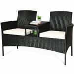 Outdoor Garden Cafe Camping Patio Courtyard Chair Party PE Rattan Wicker