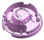 Insert Nut Metal Injection Molded Plastic Parts insert moulding Heat Treatment