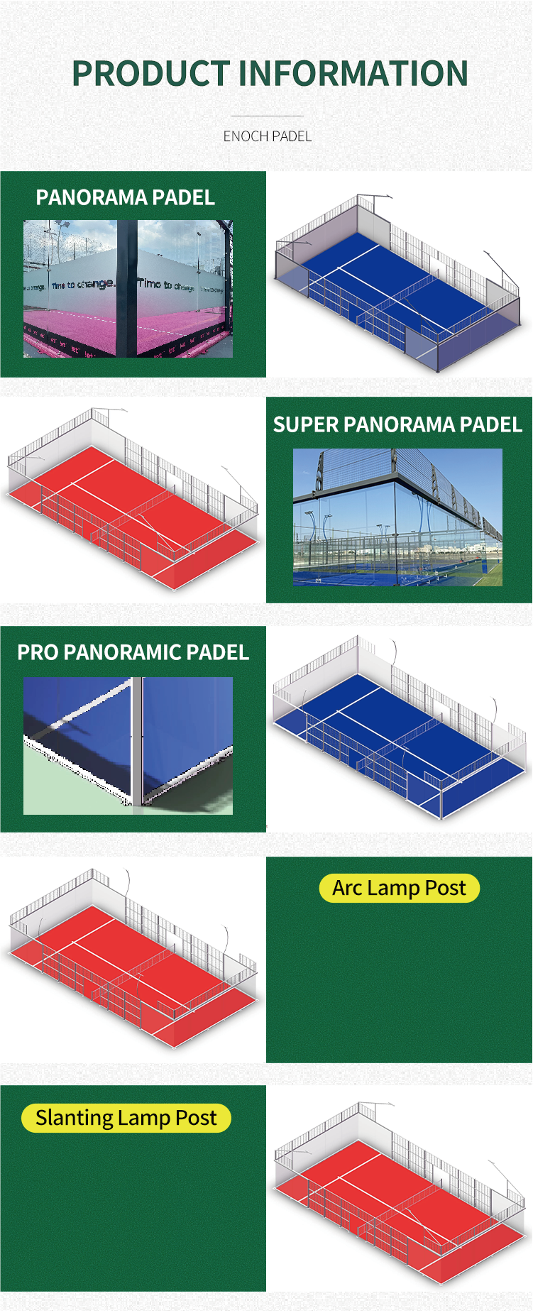 Factory Produce Installation Team Panoramic Padel Court Cover Cancha De Padel Tennis Court With Roof Paddle Tennis Court