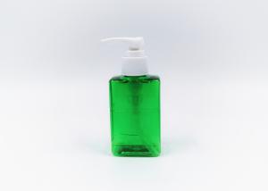 China 3.38oz Green Plastic Lotion Cream Bottle For Shampoo factory