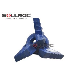 Sollroc Three Wings Step Drag Drill Bit For Mining Drilling Well Drilling