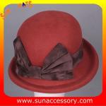 6811147 Sun Accessory customized winner fashion 100% Australia wool felt hats,