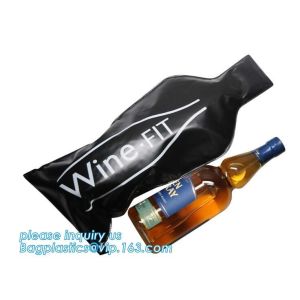 Protective Wine Bubble Skin Bag For Wine Bottle Protector,Reusable Wine Bottle