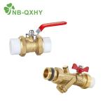 Hot Water Union Ball Valve Normal Temperature Bypass-Valve OEM Brass for Home